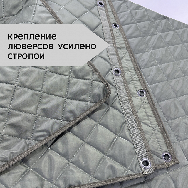 Штора утепленная для ворот однослойная